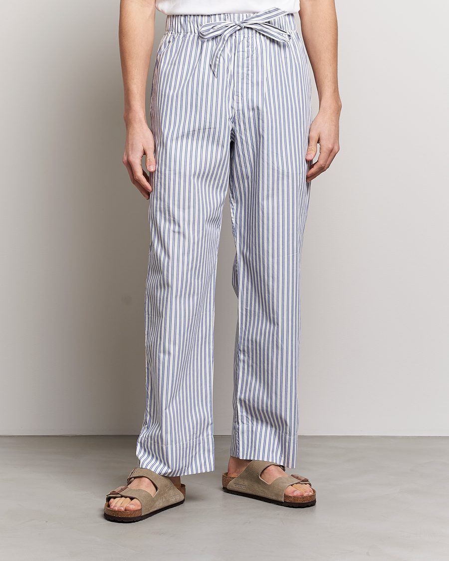 Uomini | Accappatoi & Pigiami | Tekla | Poplin Pyjama Pants Skagen Stripes