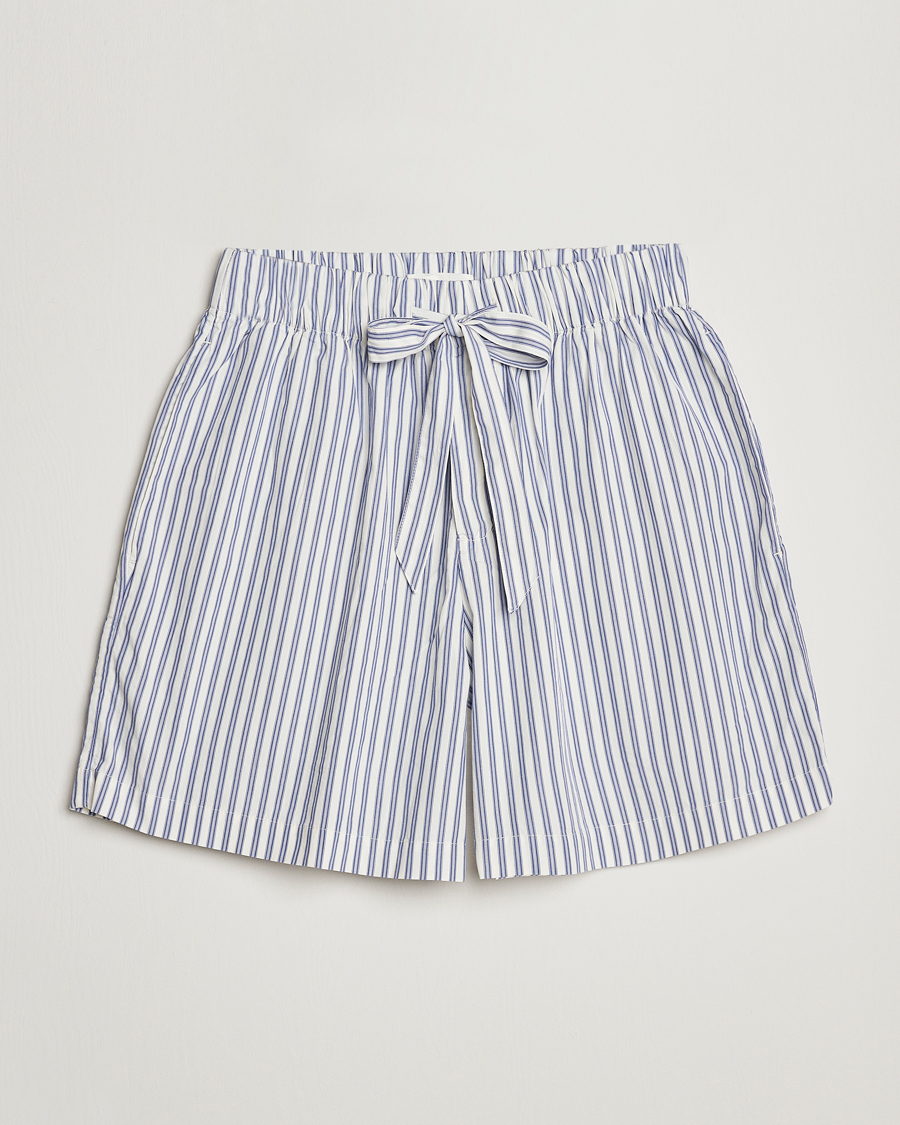 Uomini | Accappatoi & Pigiami | Tekla | Poplin Pyjama Shorts Skagen Stripes