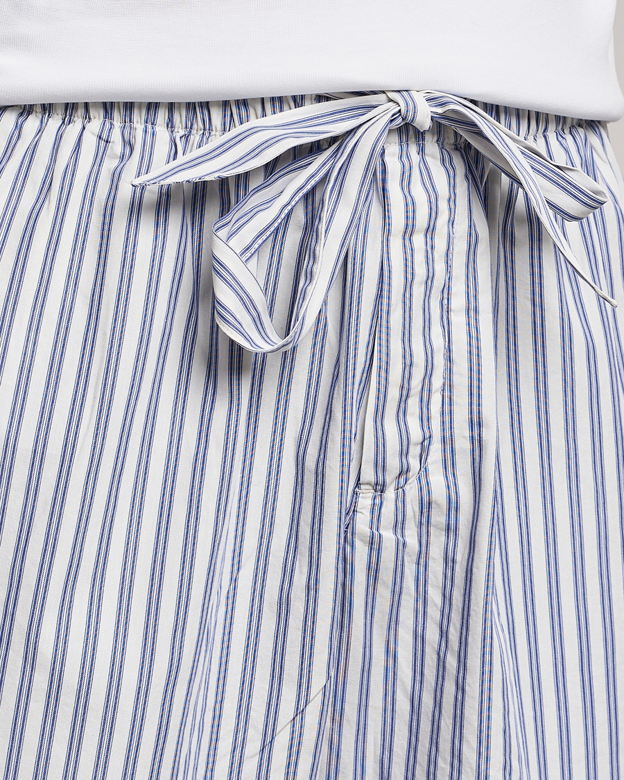 Uomini | Accappatoi & Pigiami | Tekla | Poplin Pyjama Shorts Skagen Stripes