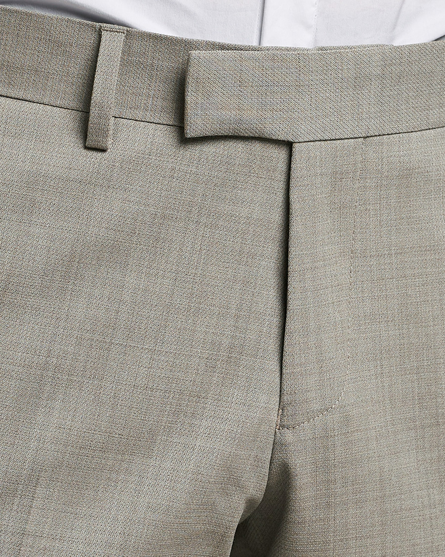 Uomini | Pantaloni | Tiger of Sweden | Tordon Wool Trousers Irish Cream