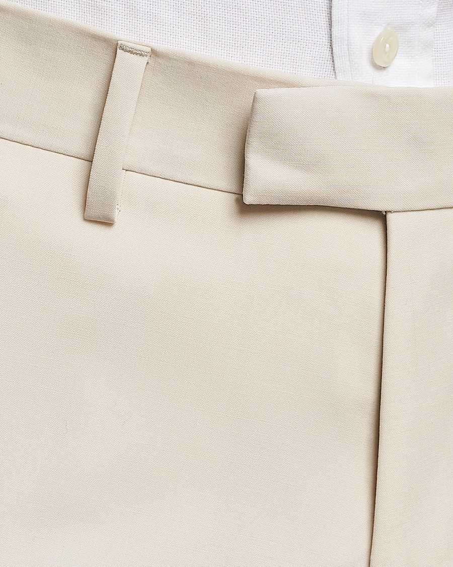 Uomini | Pantaloni | Tiger of Sweden | Tenuta Wool Trousers Light Ivory