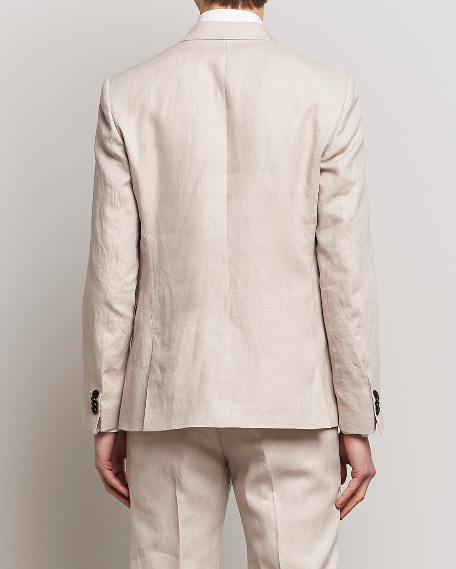 Uomini | Blazers | Tiger of Sweden | Heldin Linen Blazer Cream Sand