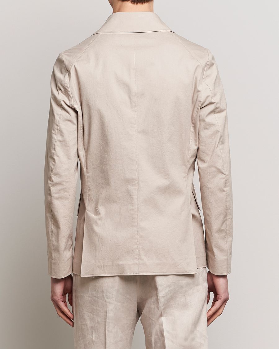 Uomini | Giacche | Tiger of Sweden | Jora Cotton Linen Jacket Cream Sand