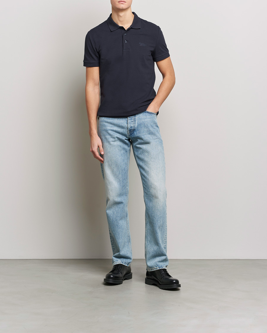 Uomini | Polo | Tiger of Sweden | Diaros Cotton Pique Light Ink