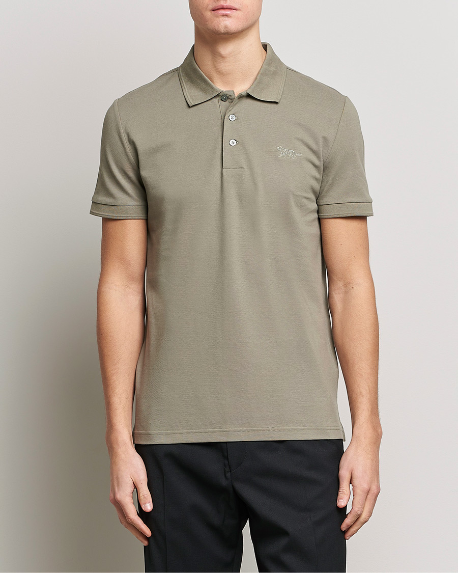 Uomini | Polo | Tiger of Sweden | Diaros Cotton Pique Light Khaki