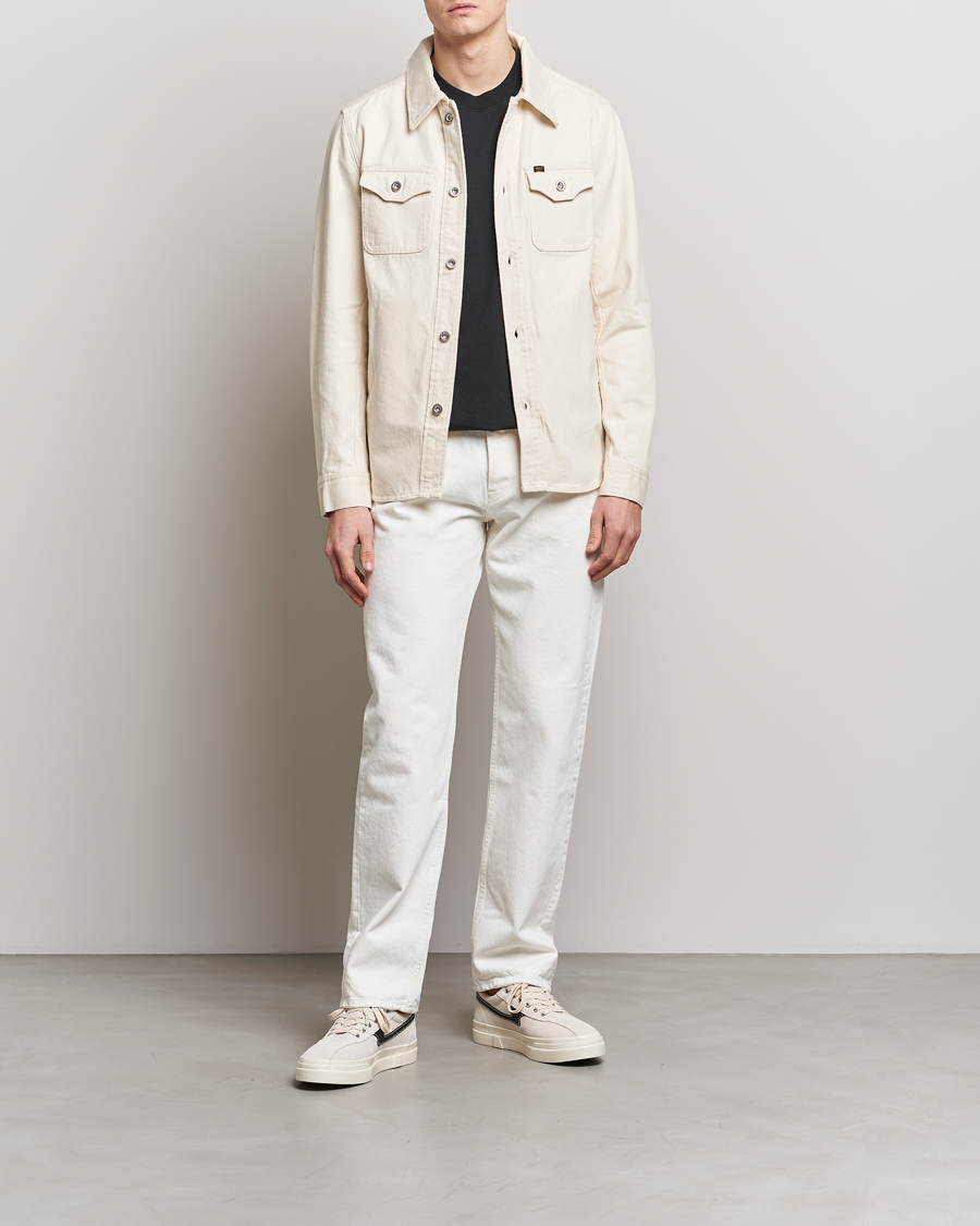 Uomini | Giacche | Tiger of Sweden | Get Denim Jacket Ecru denim