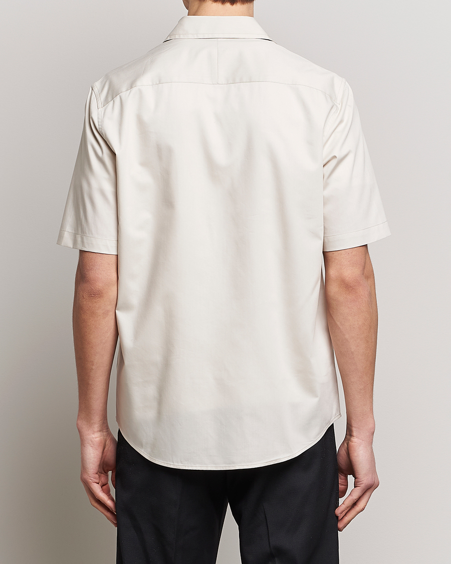 Uomini | Camicie | Tiger of Sweden | Enree Lyocell Shirt Light Ivory