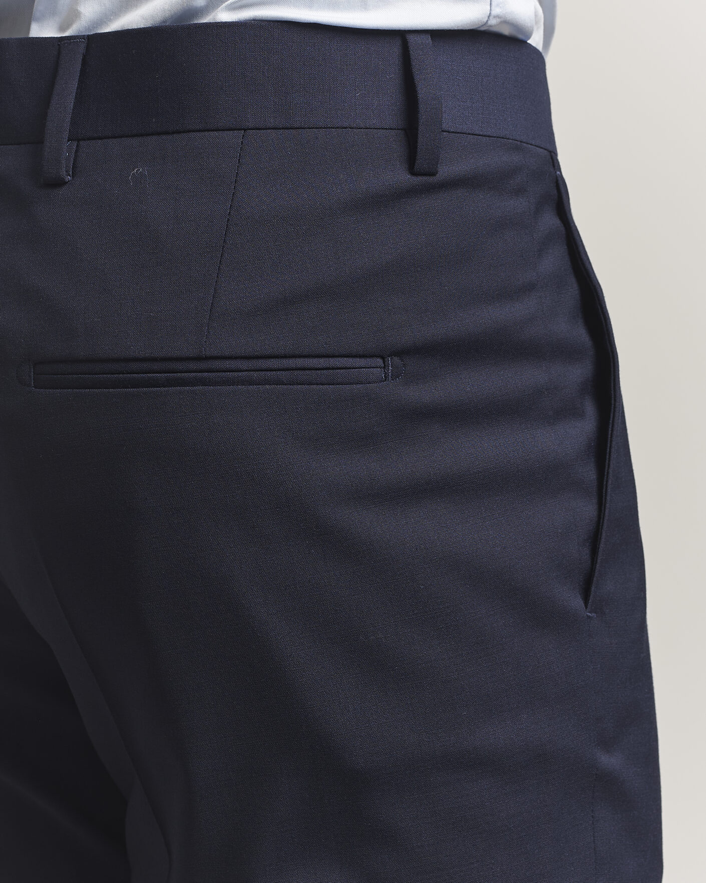 Uomini | Pantaloni | Tiger of Sweden | Tenuta Wool Travel Suit Trousers Royal Blue