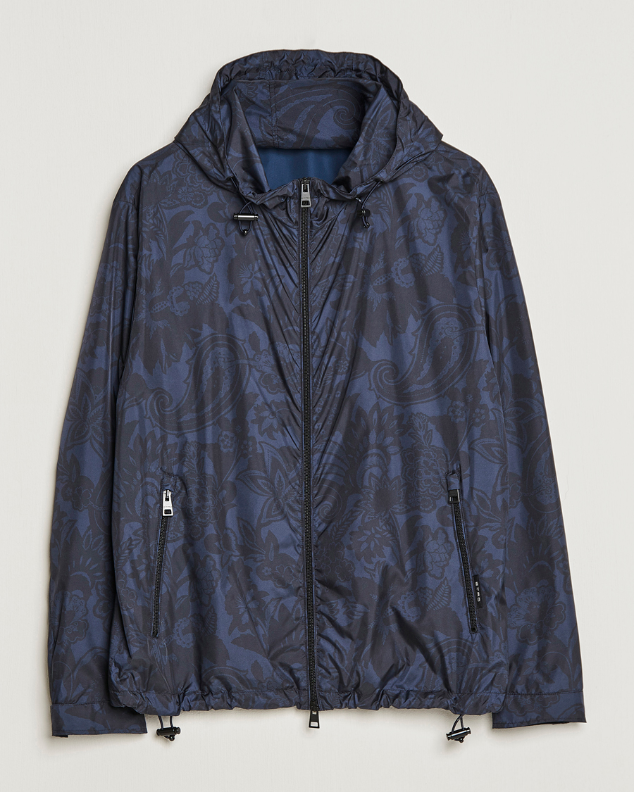 Uomini | Giacche | Etro | Packable Nylon Bomber Navy