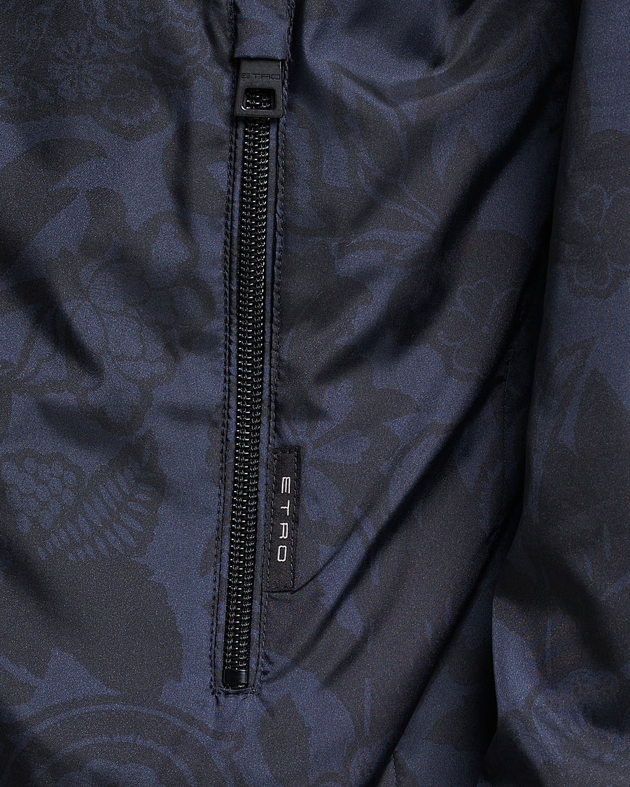 Uomini | Giacche | Etro | Packable Nylon Bomber Navy