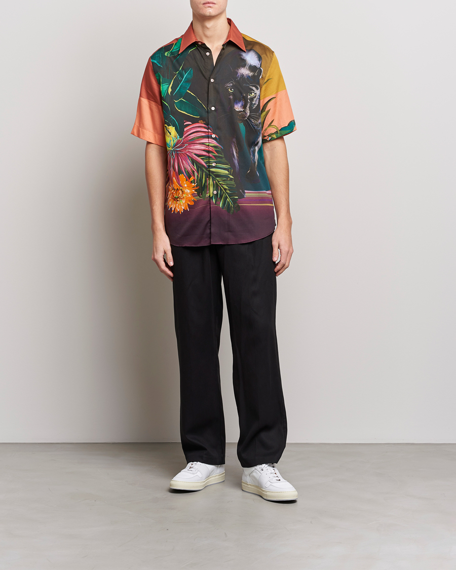 Uomini | Camicie | Etro | Printed Camp Collar Shirt Multicolor