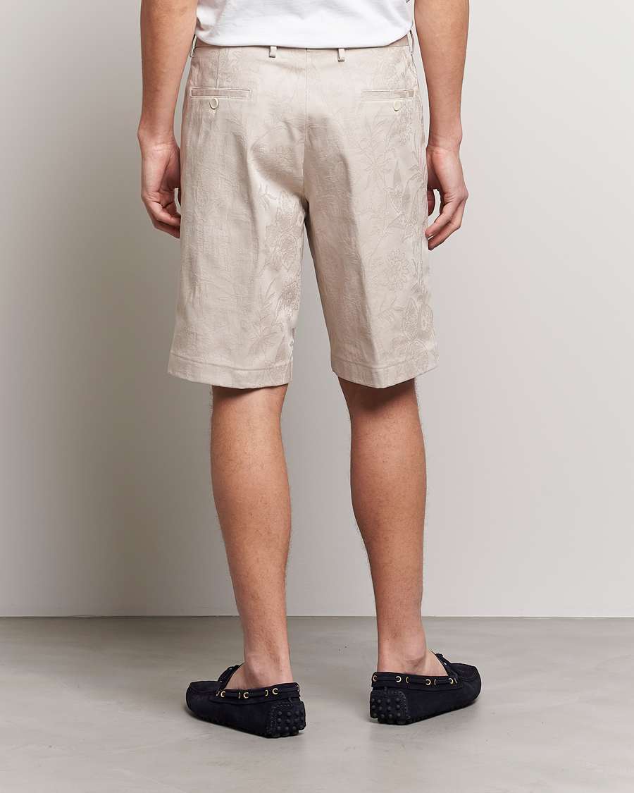 Uomini | Pantaloncini | Etro | Jacquard Weave Shorts Beige
