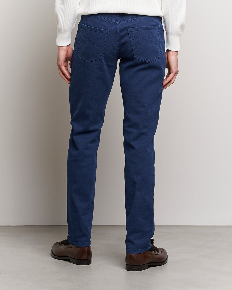 Uomini | Pantaloni | Brunello Cucinelli | Slim Fit 5-Pocket Pants Dark Blue