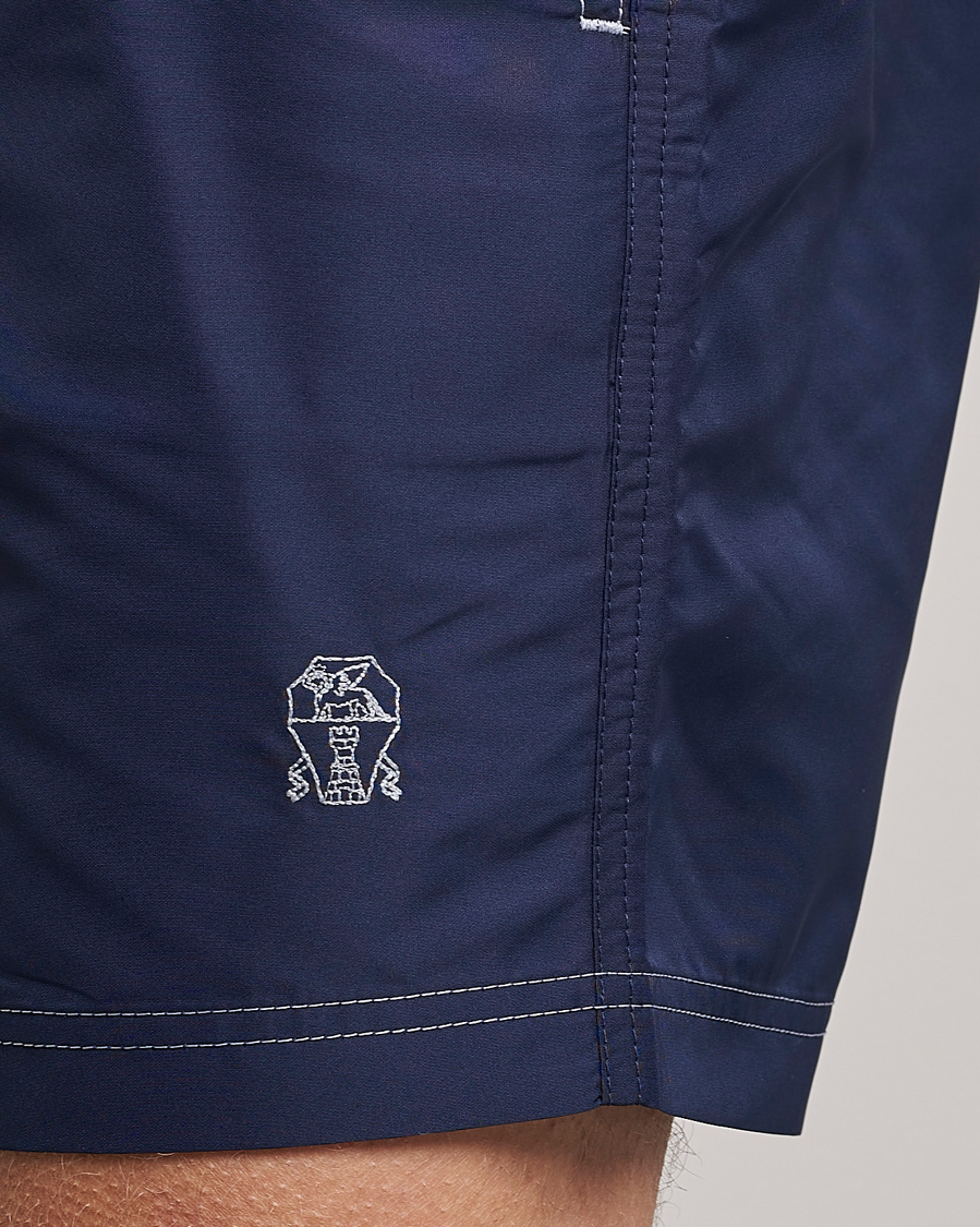 Uomini | Costumi da bagno | Brunello Cucinelli | Nylon Swim Trunks Navy