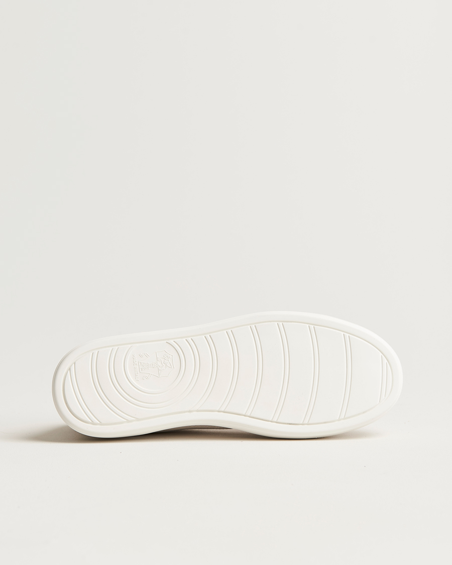 Uomini | Brunello Cucinelli Classic Sneakers White Grain Calf | Brunello Cucinelli | Classic Sneakers White Grain Calf