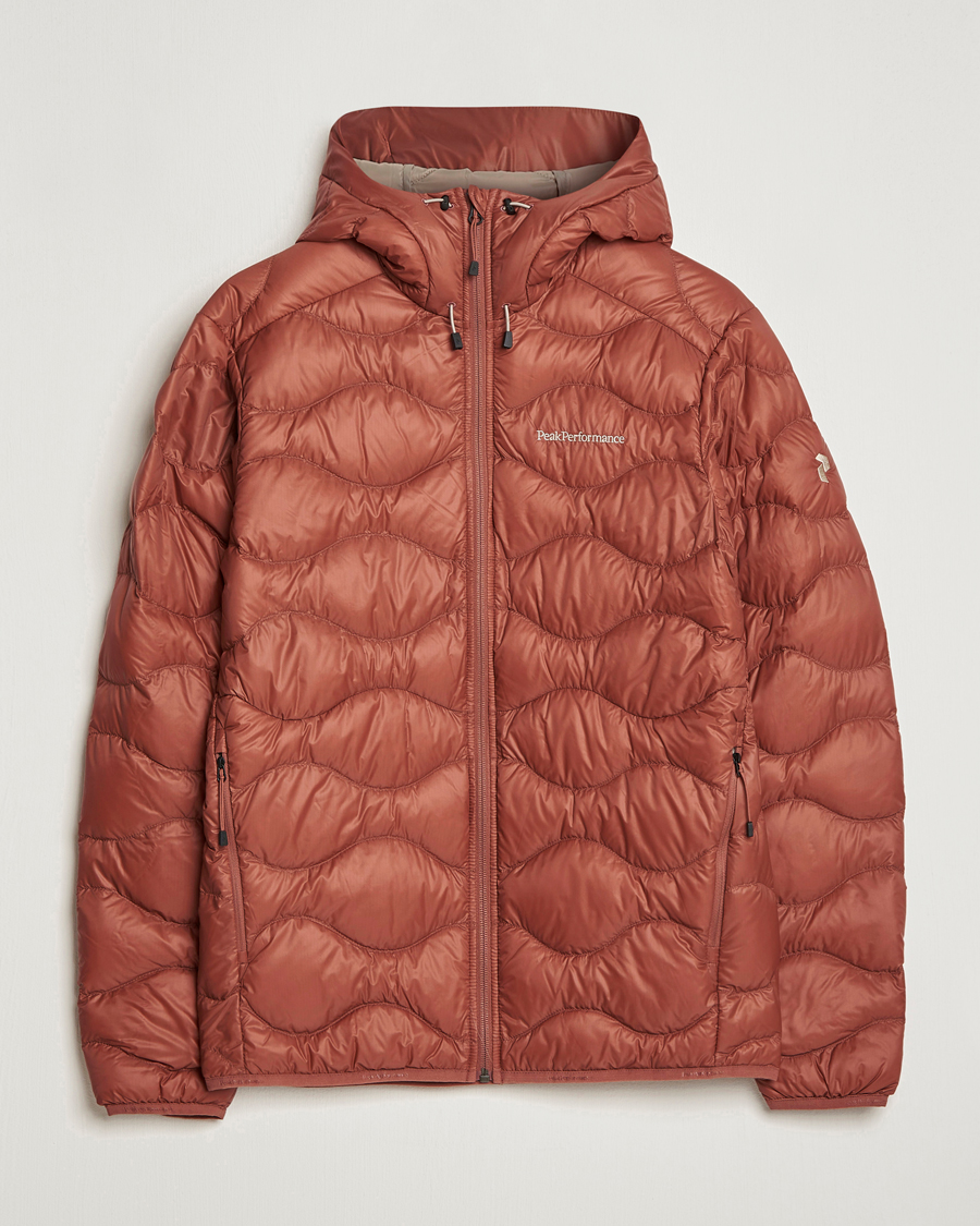 Uomini | Giacche | Peak Performance | Helium Hood Jacket Classic Clay