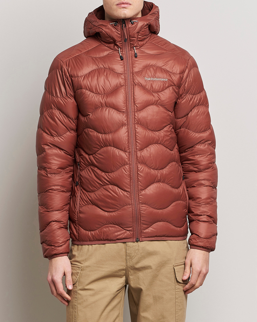 Uomini | Giacche | Peak Performance | Helium Hood Jacket Classic Clay