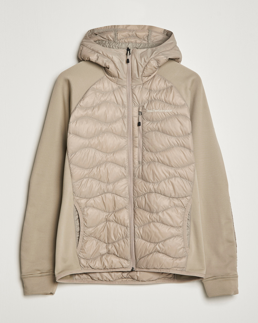 Uomini | Giacche | Peak Performance | Helium Hooded Hybrid Avid Beige