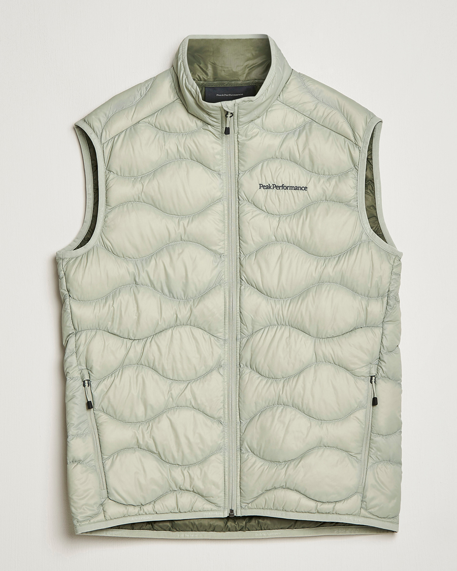 Uomini | Giacche | Peak Performance | Helium Down Vest Limit Green