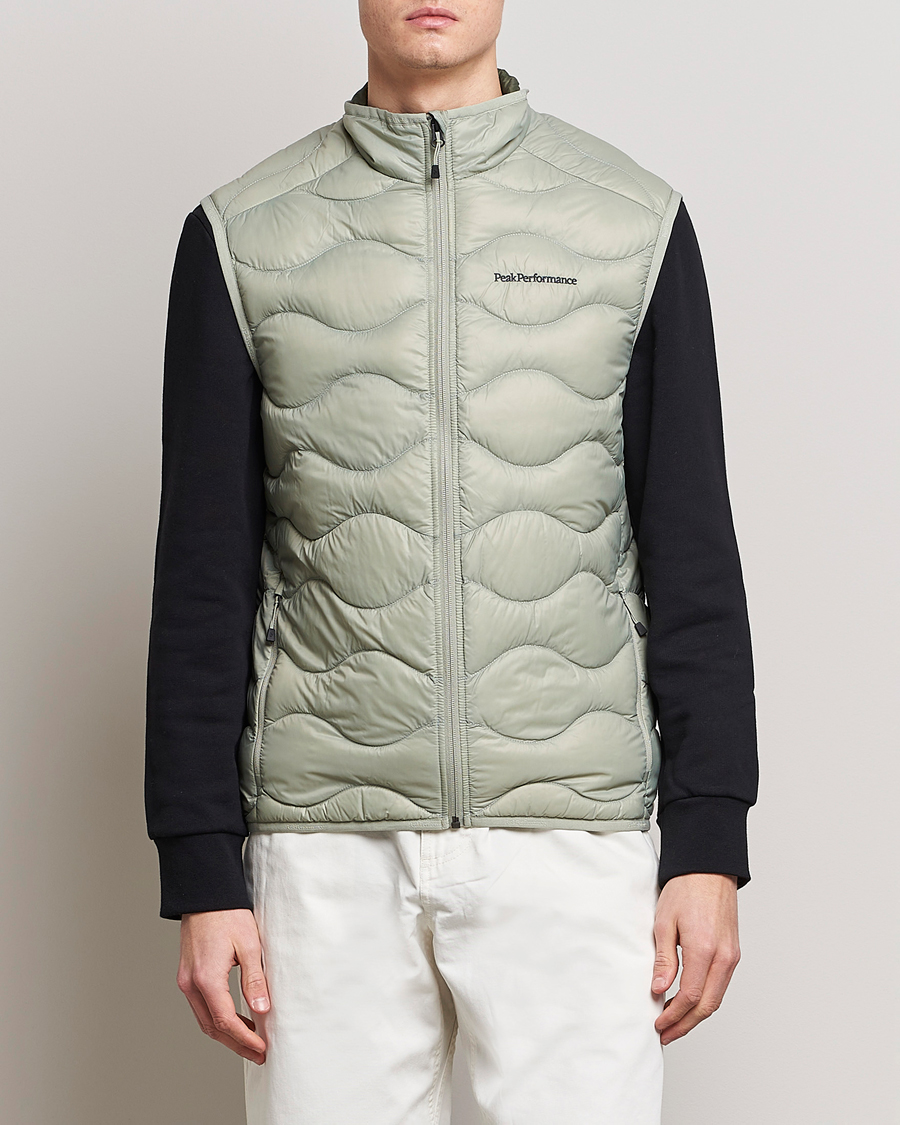 Uomini | Giacche | Peak Performance | Helium Down Vest Limit Green