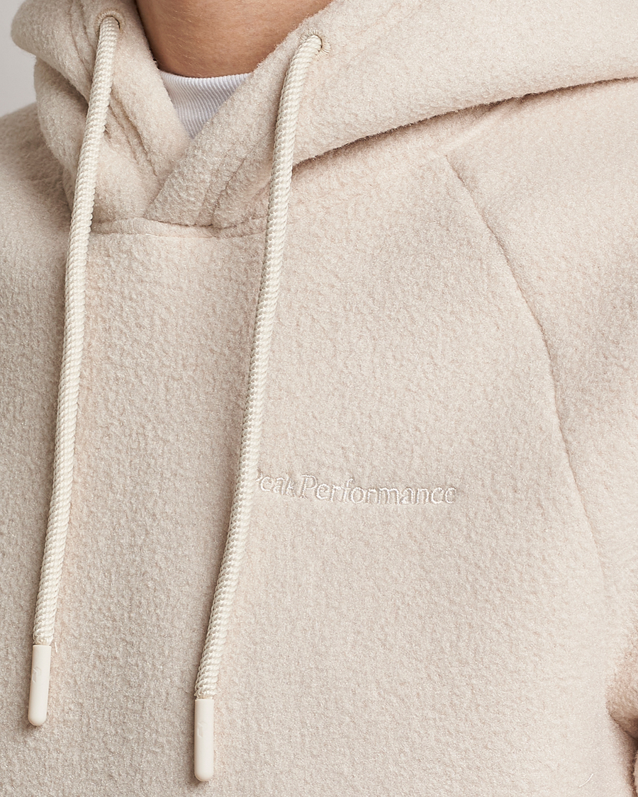 Uomini | Maglieria | Peak Performance | Fleece Hood Sand Fog