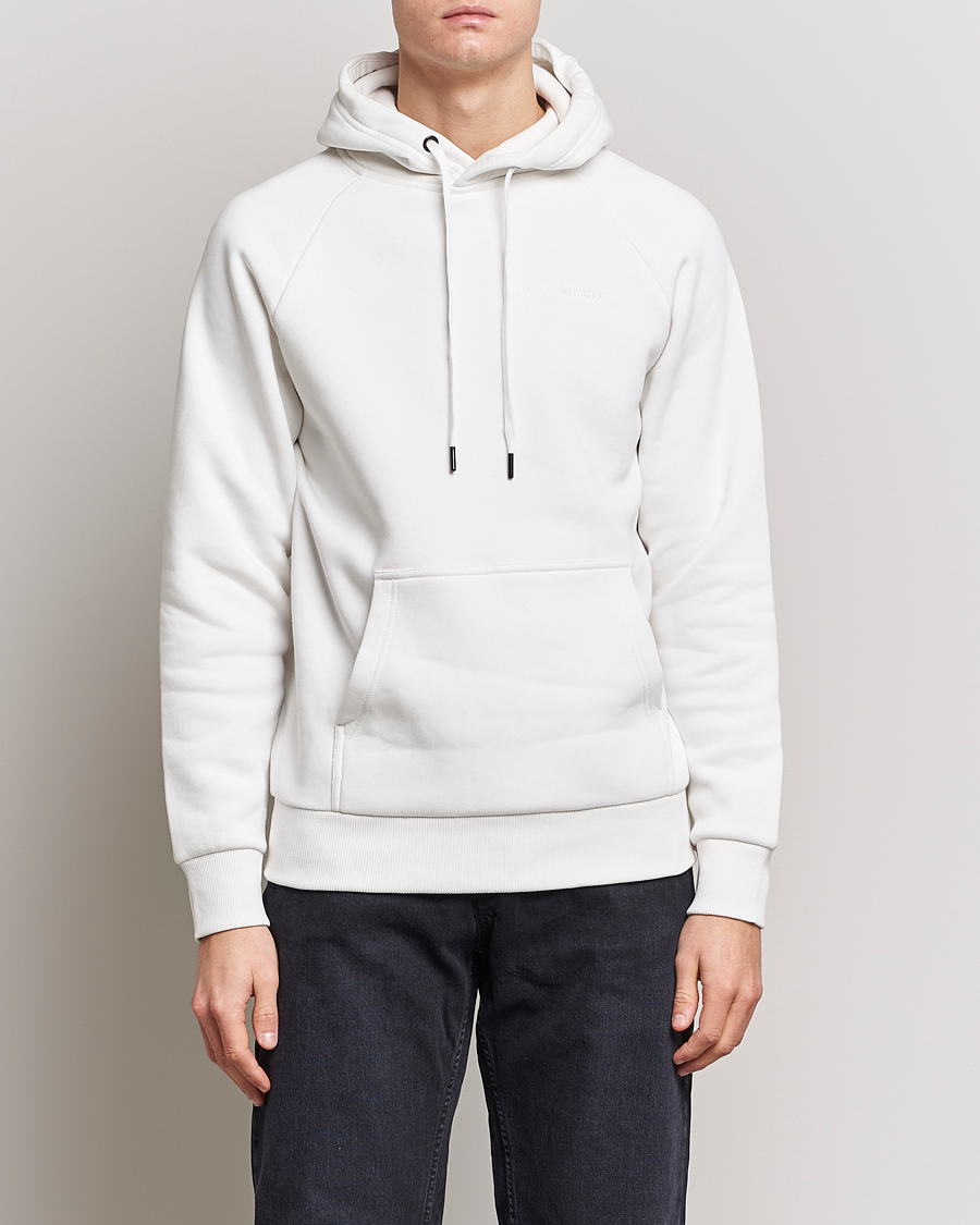 Uomini | Maglieria | Peak Performance | Original Logo Hoodie Off White