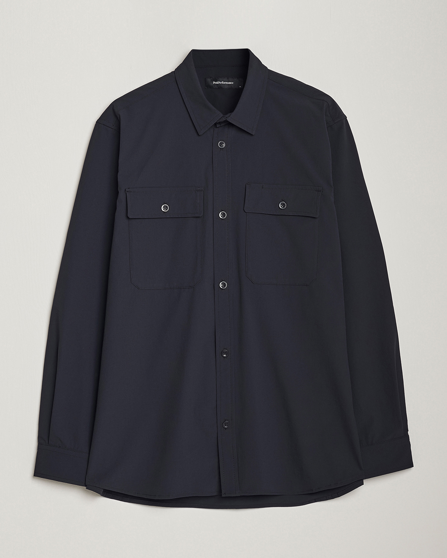 Uomini | Camicie | Peak Performance | M Strech Tech Shirt Black