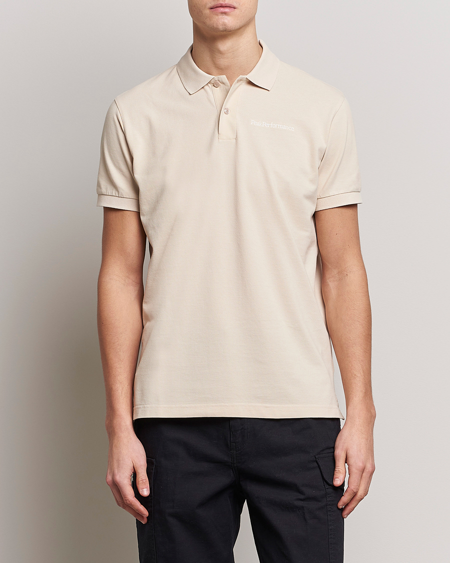Uomini | Polo | Peak Performance | Original Polo Sand Fog