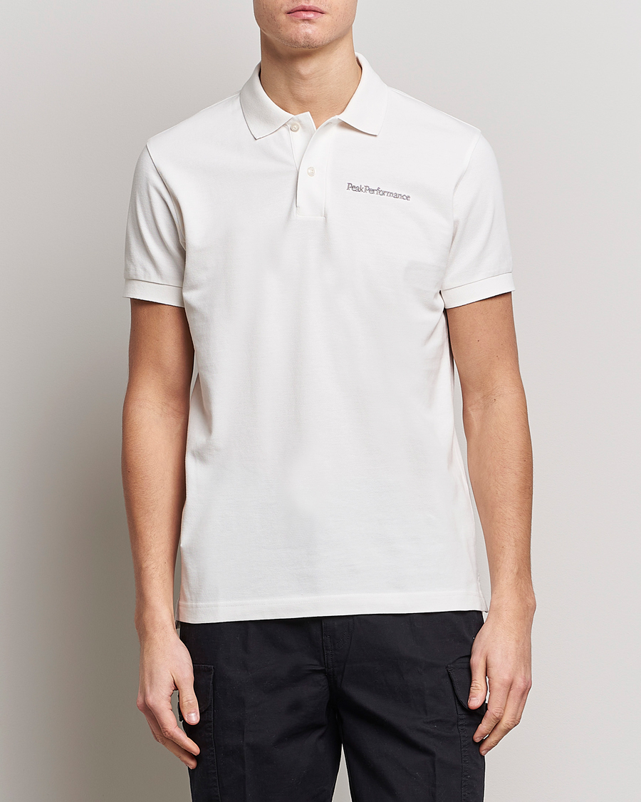 Uomini | Polo | Peak Performance | Original Polo Off White