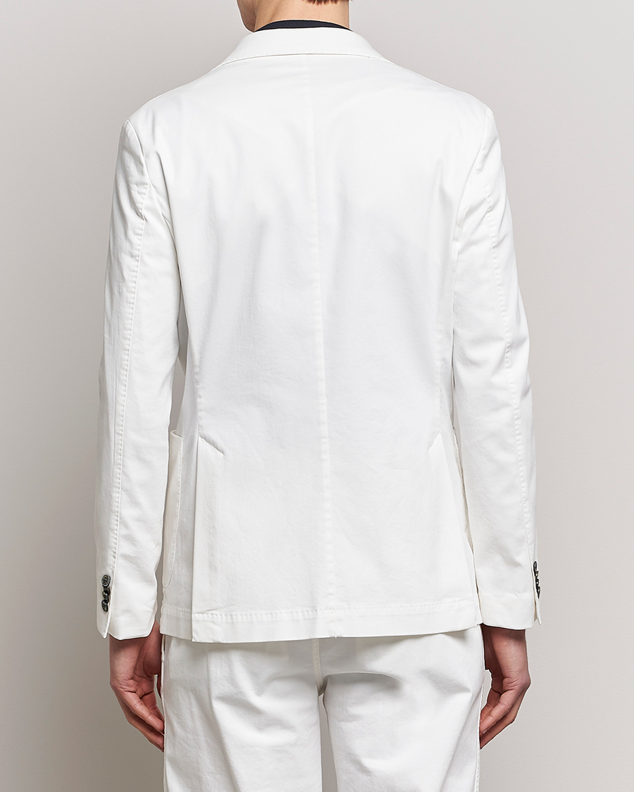 Uomini | Blazers | Oscar Jacobson | Egel Cotton Blazer White