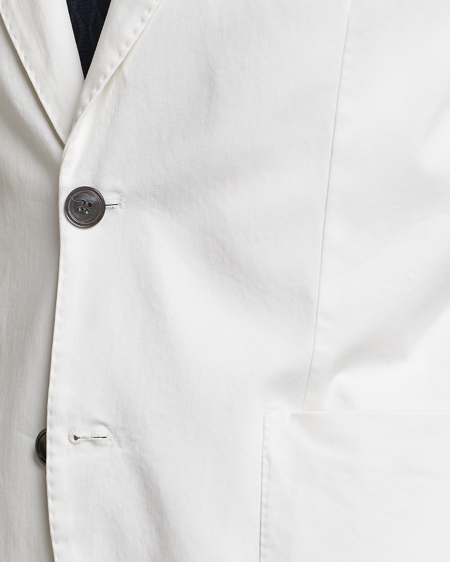 Uomini | Blazers | Oscar Jacobson | Egel Cotton Blazer White