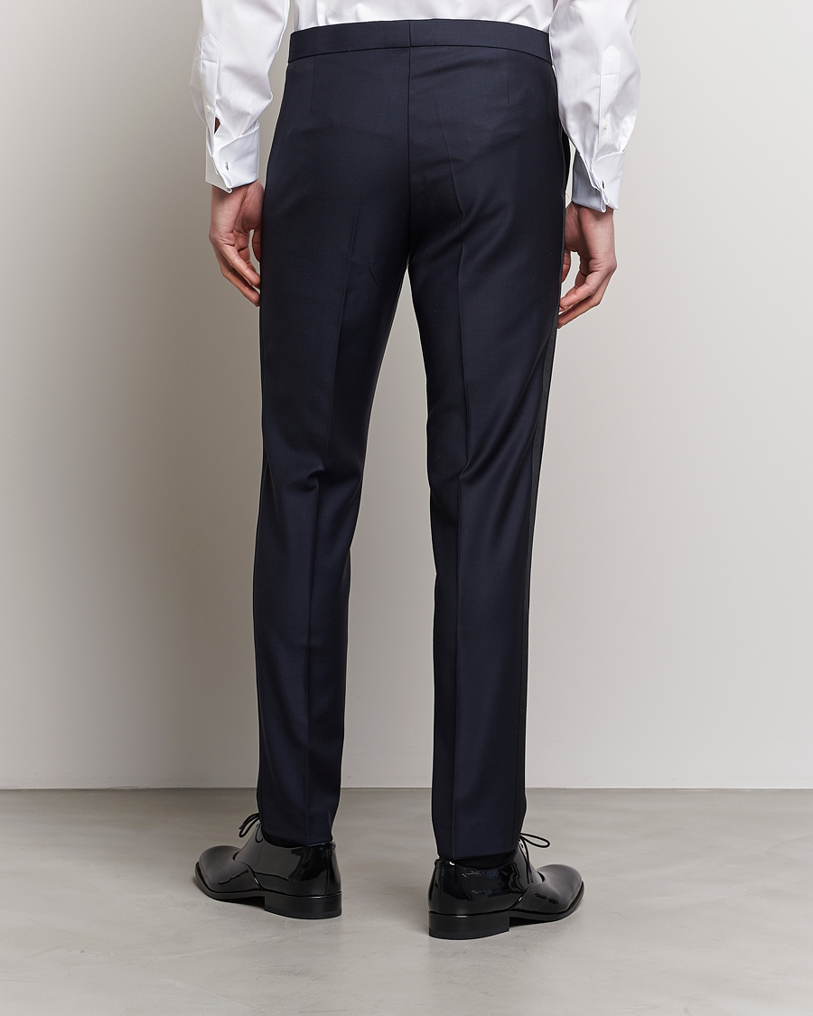 Uomini | Pantaloni | Oscar Jacobson | Denz Tuxedo Trousers Navy