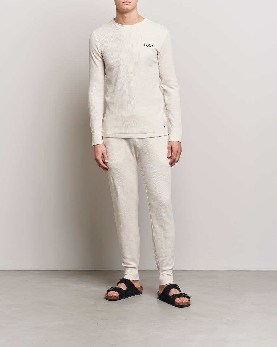 Uomini | Pantaloni | Polo Ralph Lauren | Waffle Sweatpants Guide Cream