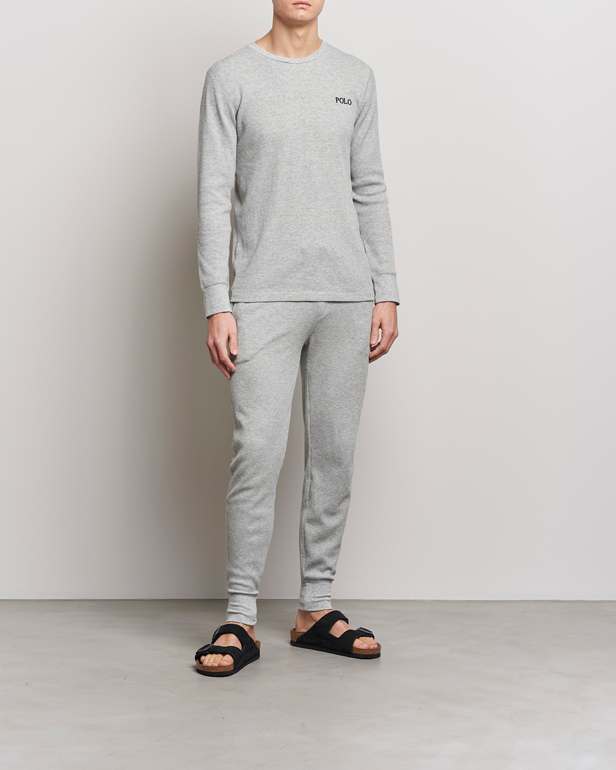 Uomini | Pantaloni | Polo Ralph Lauren | Waffle Sweatpants Andover Heather