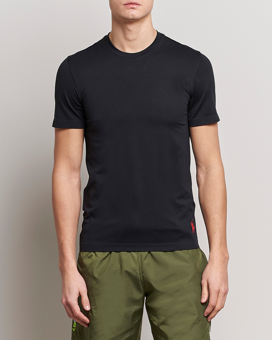 Uomini | T-shirt | Polo Ralph Lauren | Active Crew Neck Tee Polo Black