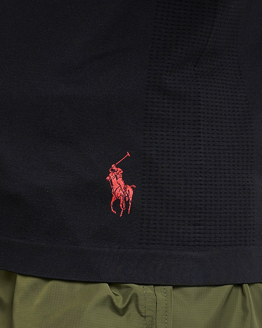 Uomini | T-shirt | Polo Ralph Lauren | Active Crew Neck Tee Polo Black