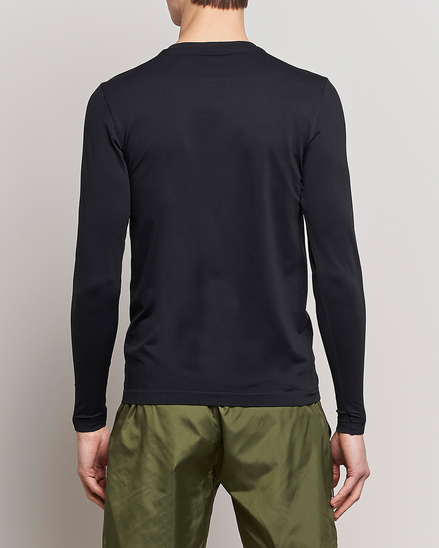 Uomini | T-shirt | Polo Ralph Lauren | Performance Seamless Long Sleeve Tee Polo Black
