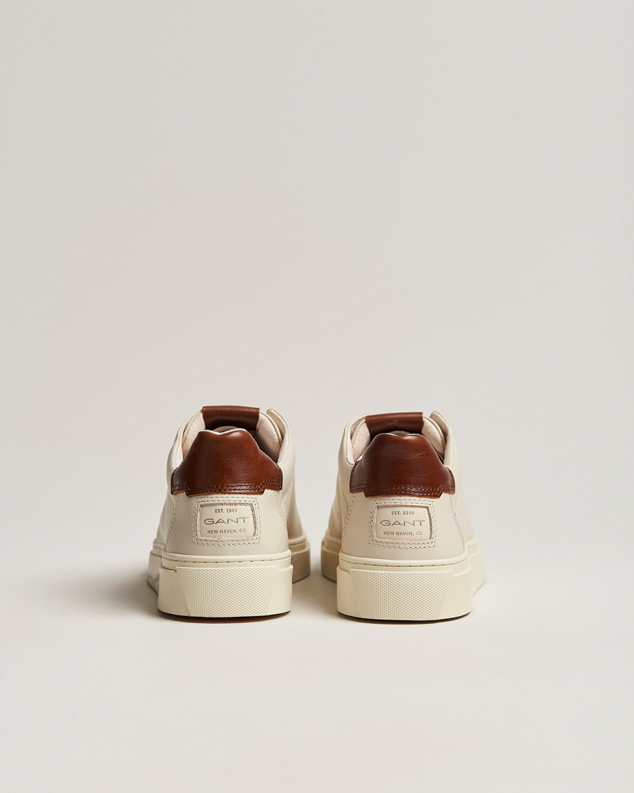 Uomini | GANT Mc Julien Leather Sneaker Light Beige/Cognac | GANT | Mc Julien Leather Sneaker Light Beige/Cognac