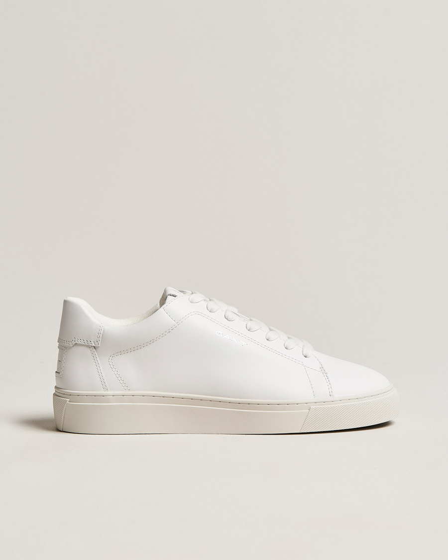Uomini | GANT Mc Julien Leather Sneaker White | GANT | Mc Julien Leather Sneaker White