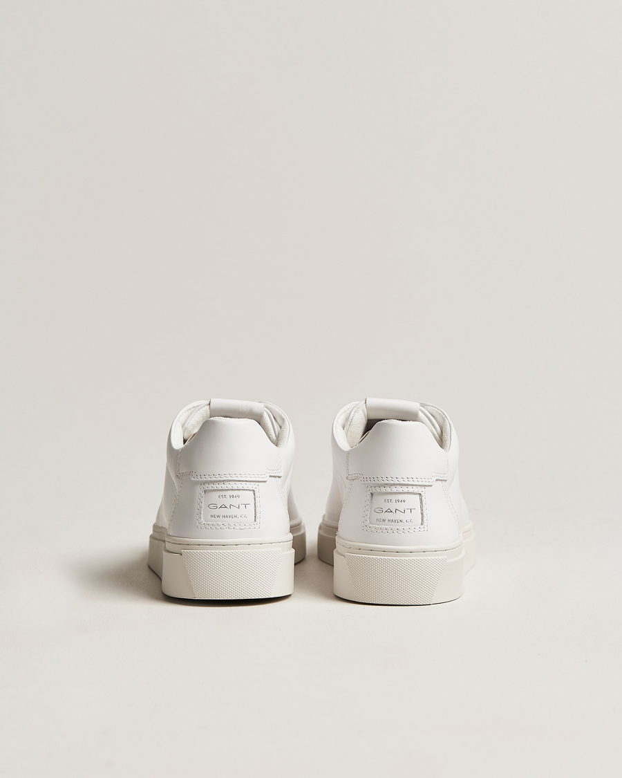 Uomini | GANT Mc Julien Leather Sneaker White | GANT | Mc Julien Leather Sneaker White