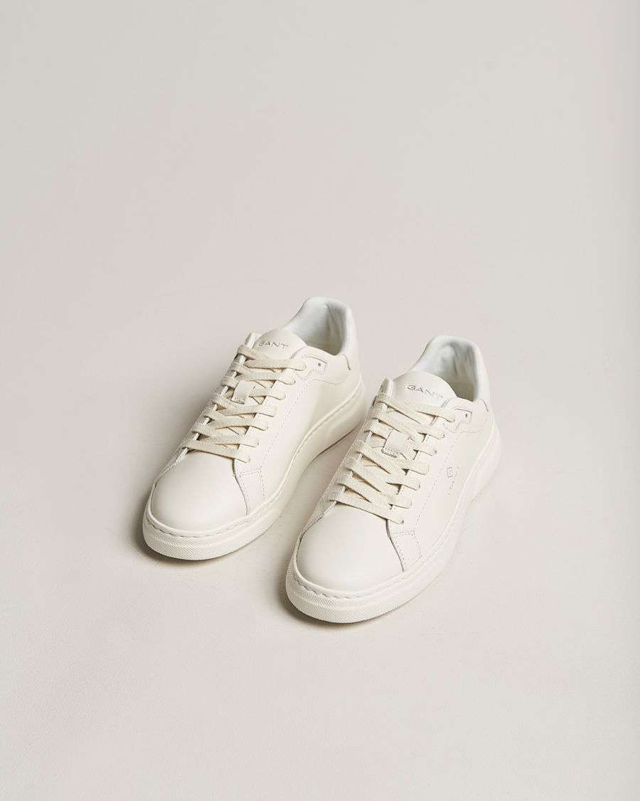 Uomini | GANT Joree Lightweight Leather Sneaker White | GANT | Joree Lightweight Leather Sneaker White