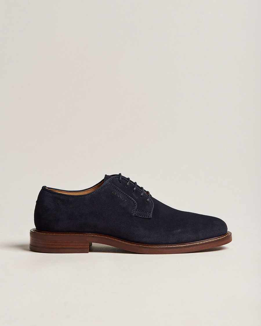 Uomini | GANT St Akron Suede Derby Marine | GANT | St Akron Suede Derby Marine