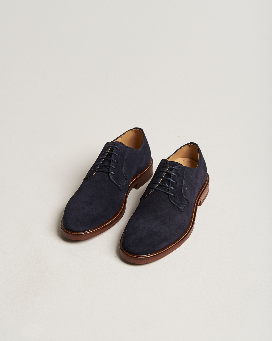 Uomini | GANT St Akron Suede Derby Marine | GANT | St Akron Suede Derby Marine