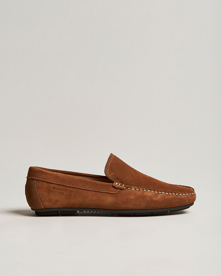 Uomini | GANT Mc Bay Suede Car Shoe Cognac | GANT | Mc Bay Suede Car Shoe Cognac