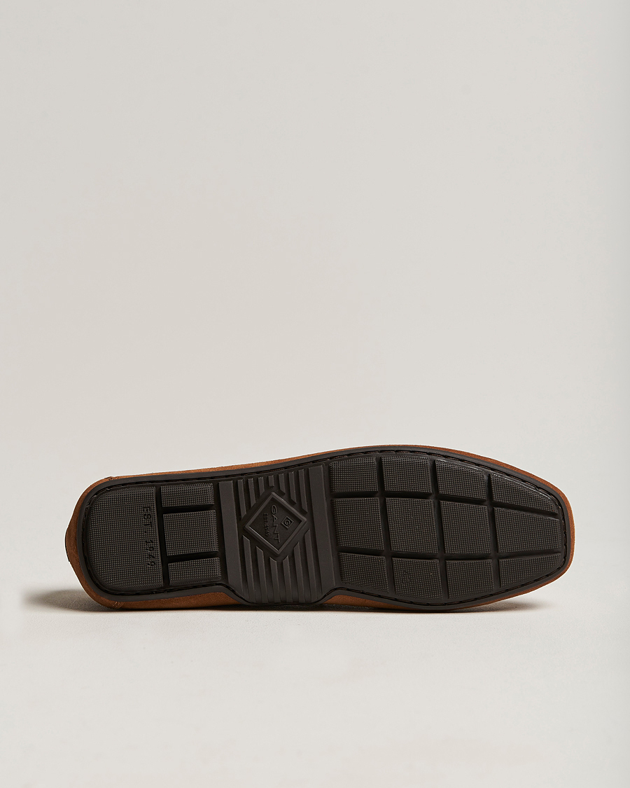 Uomini | GANT Mc Bay Suede Car Shoe Cognac | GANT | Mc Bay Suede Car Shoe Cognac
