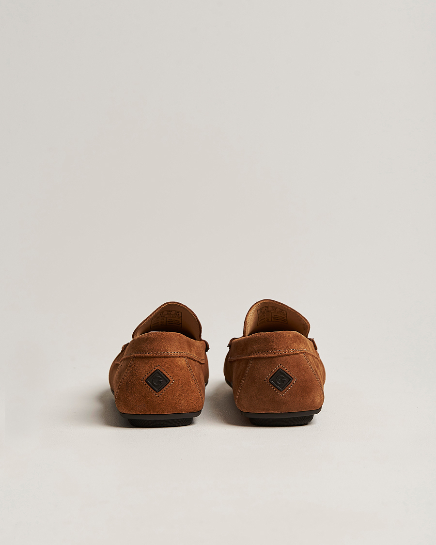 Uomini | GANT Mc Bay Suede Car Shoe Cognac | GANT | Mc Bay Suede Car Shoe Cognac