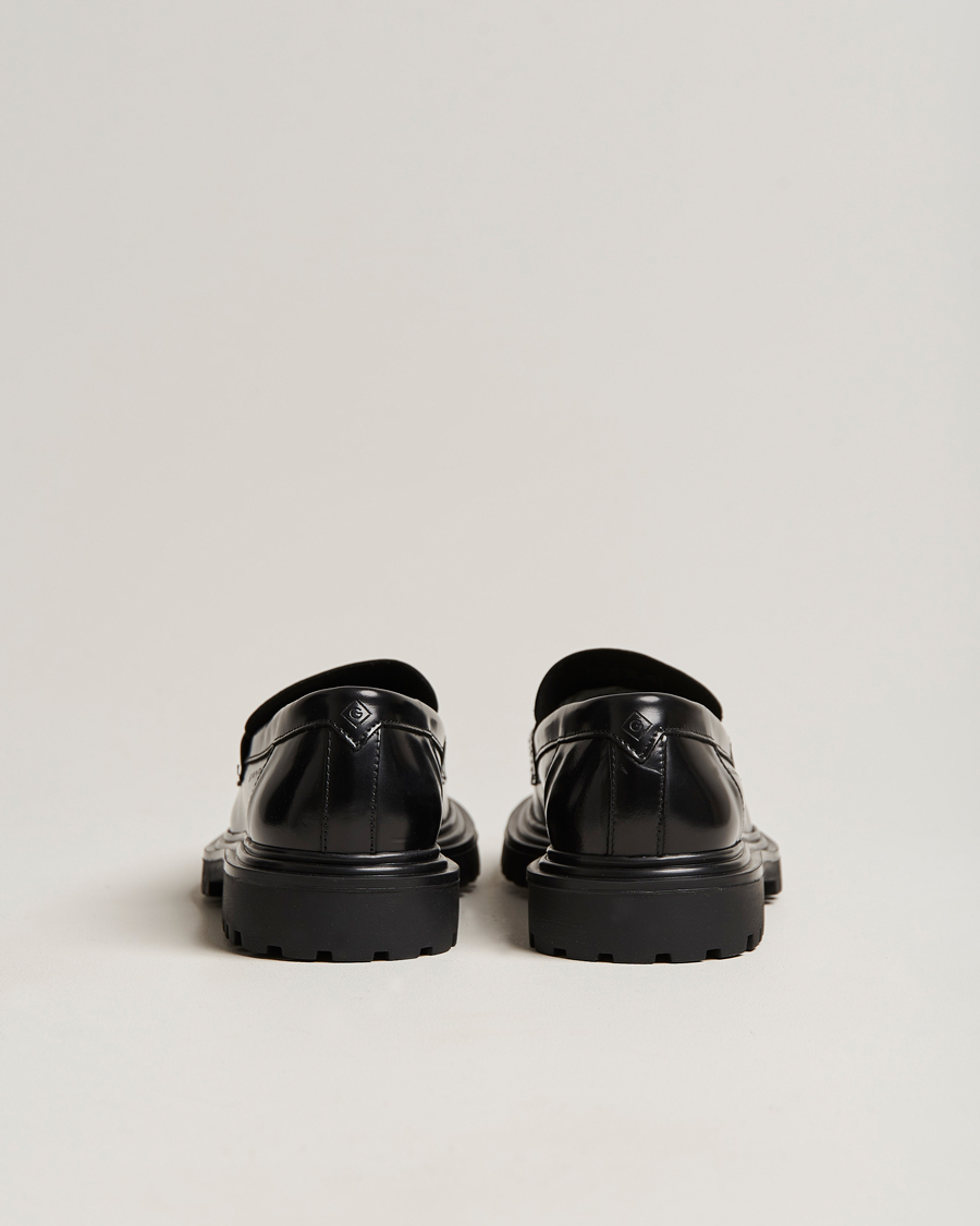 Uomini | GANT Jackmote Leather Loafer Black | GANT | Jackmote Leather Loafer Black