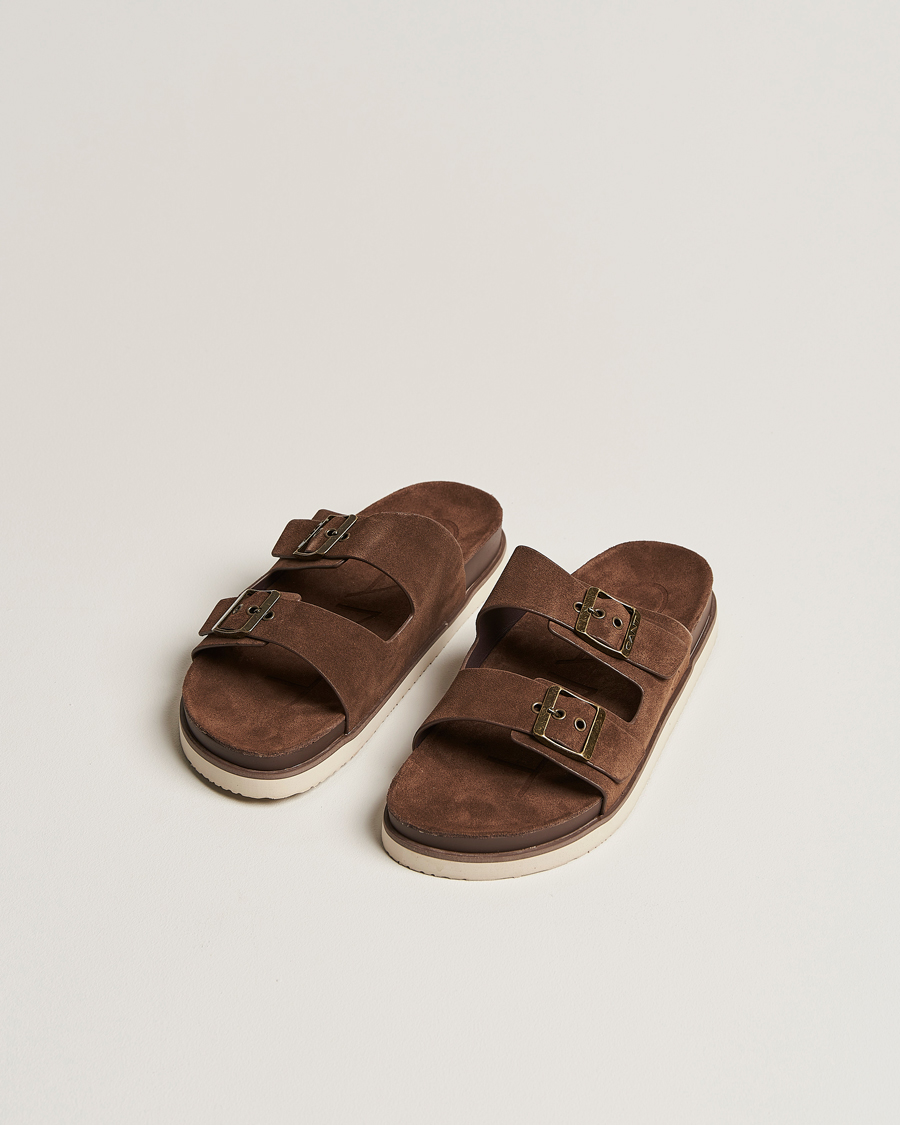 Uomini | GANT Palbuddy Suede Sandal Tobacco Brown | Gant | Palbuddy Suede Sandal Tobacco Brown