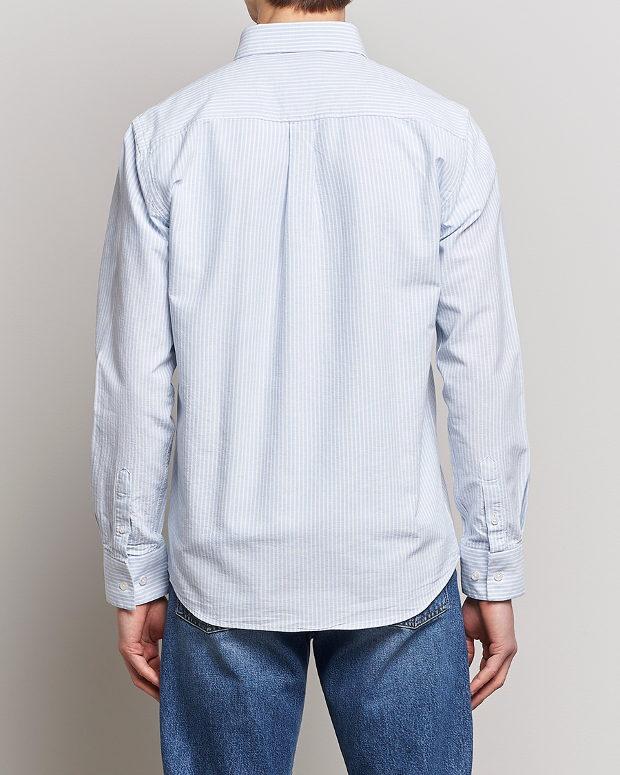 Uomini | Camicie | Armor-lux | Chemise Oxford Shirt Blue/Milk