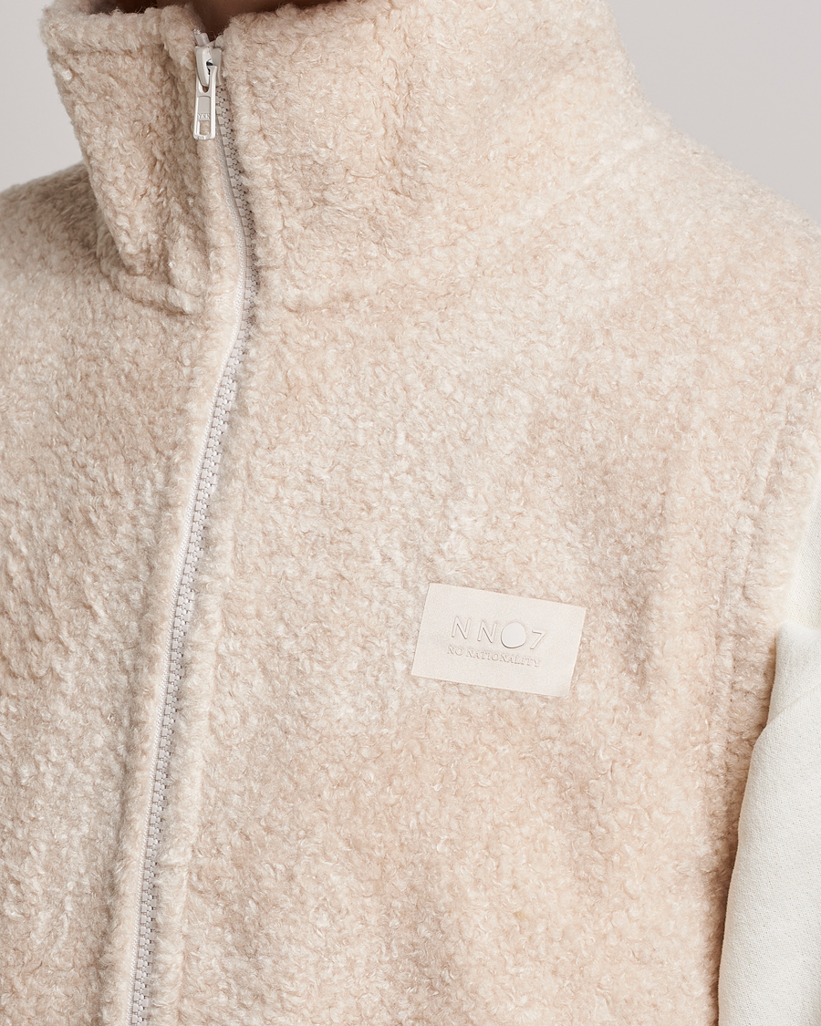Uomini | Maglieria | NN07 | Nil Pile Vest Ecru
